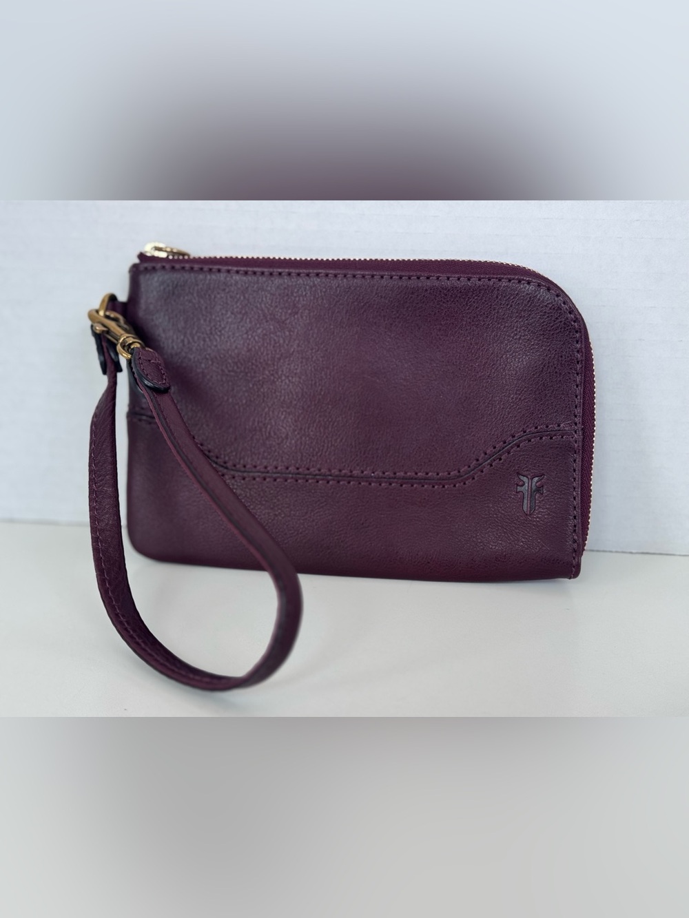 Frye Leather Wristlet Wallet